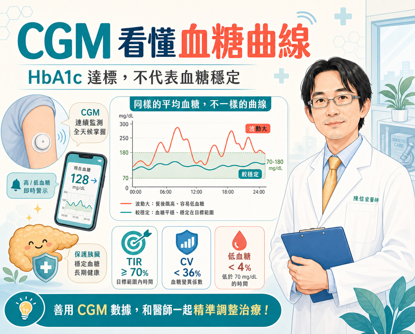 CGM管好血糖-陳信宏醫師